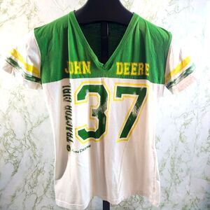 John Deere Tractor Girl Jersey Tee